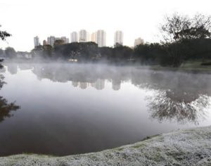 Sensação térmica pode chegar a 3ºC neste sábado em Londrina e região