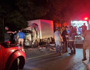 Motorista de Londrina fica ferido após grave acidente na PR-090