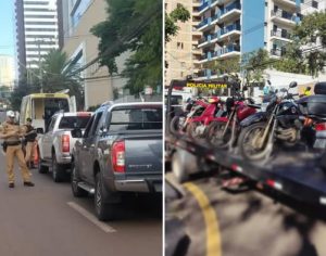 Polícia recolhe 35 veículos irregulares durante ação em Londrina