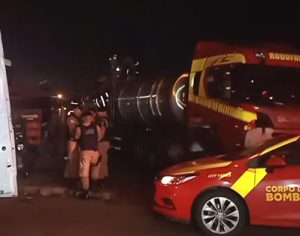 Trabalhador morre após cair dentro de tanque de caminhão em Cambé