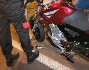 Jovem morre em acidente entre moto e carro na BR-369 em Londrina