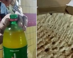 Pizzaria recebe Pix falso e em troca entrega pizza e refrigerantes “falsos”