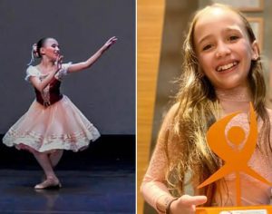 Londrinense de 11 anos é vice-campeã no maior festival de dança do mundo
