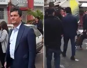 Moro é hostilizado nas ruas de Curitiba: ‘Vai pra São Paulo’