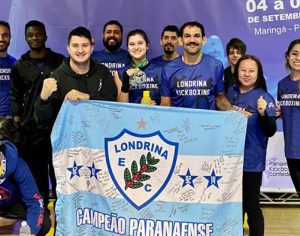 14 pódios: londrinenses são destaque na Copa Brasil de Kickboxing