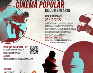 Oficina de cinema popular está com inscrições abertas em Londrina
