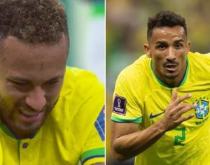 Neymar e Danilo se lesionam e estão fora da primeira fase da Copa