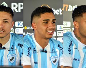 Londrina anuncia três novos reforços para a temporada 2023