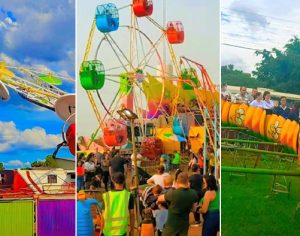 Parque de diversões é atração na Avenida Higienópolis em Londrina