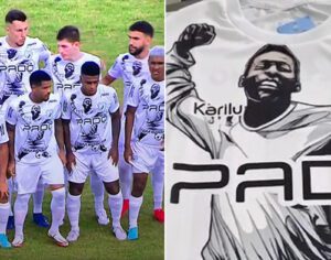 Jogadores do LEC homenageiam Pelé e emocionam técnico Edinho