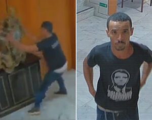 Vídeo identifica homem que destruiu relógio de Dom João VI no Planalto