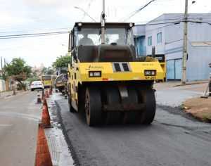 Avenida Duque de Caxias recebe recape entre a BR-369 e a Leste-Oeste