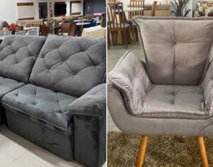 Sofá Stock lança nova promoção: Comprando sofá cliente ganha poltrona