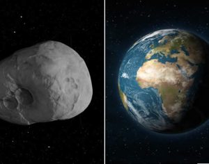 Nasa acompanha asteroide que pode colidir com a Terra em 2046