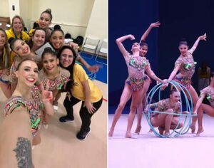 Com londrinenses, Brasil leva bronze no Mundial de Ginástica Rítmica