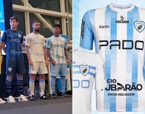 Londrina apresenta novos uniformes para disputa da Série B; veja os modelos