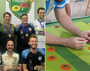 Londrina conquista cinco pódios no Sul-Brasileiro de futebol de mesa