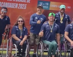 Atletas de Londrina conquistam ouro na Copa Brasil de Paracanoagem