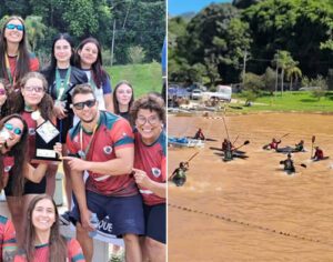 Londrinenses conquistam medalhas na 1ª etapa do Brasileiro de Caiaque Polo