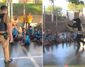 PM promove ações educativas contra dengue para alunos de Londrina