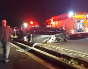 Motorista de carro com placas de Londrina morre em acidente em Arapongas
