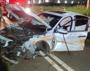 Motorista morre após grave acidente na PR-090 na região de Londrina