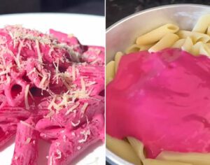 Aprenda a fazer o ousado e saboroso ‘Macarrão da Barbie’