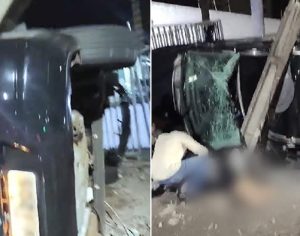 Mulheres ficam feridas após grave acidente na Avenida JK em Londrina