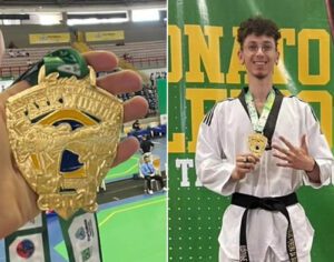 Londrinense de 17 anos se torna penta campeão brasileiro de taekwondo