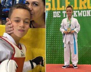 Atleta londrinense de 10 anos é campeão brasileiro de taekwondo