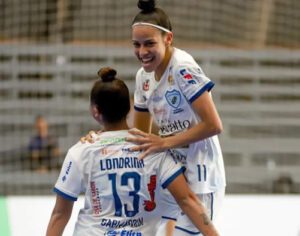 Londrina se classifica para quartas de final da Liga Feminina de Futsal