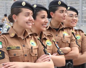 467 mulheres fazem parte da nova turma de policiais militares no Paraná