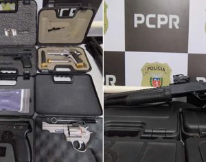 Polícia apreende arsenal em casa de CAC na região leste de Londrina