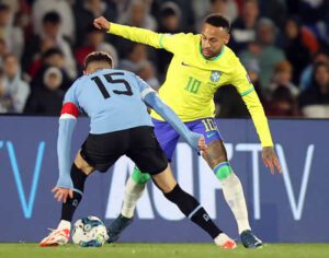 Brasil perde para o Uruguai e quebra sequência de invencibilidade