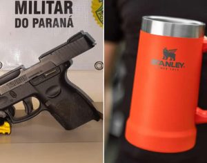 Homem é preso após ameaçar cunhado por devolução de caneca em Londrina