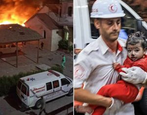 Ataque a hospital em Gaza deixa mais de 500 pessoas mortas