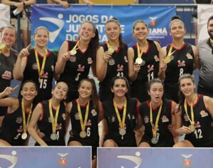 Londrina é bicampeão de basquete feminino nos Jogos da Juventude