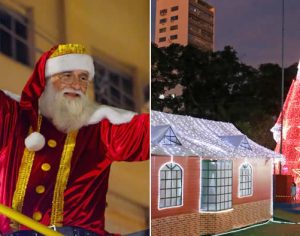 Confira a programação da chegada do Papai Noel no Centro de Londrina