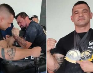 Atleta londrinense é campeão sul brasileiro de Luta de Braço