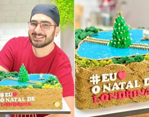Confeiteiro faz bolo em homenagem a Londrina e viraliza na internet
