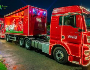 Confira a rota completa da Caravana de Natal Coca-Cola em Londrina e Cambé