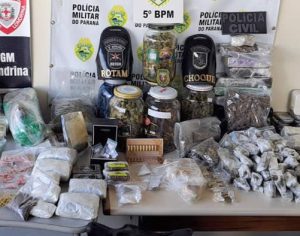 Polícia Militar descobre laboratório de drogas na Zona Oeste de Londrina