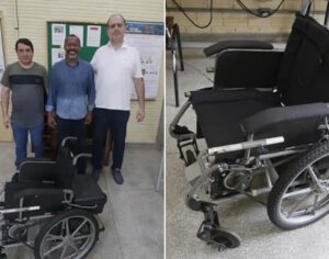 UEL ganha nova patente para cadeira de rodas elétrica acionada por voz