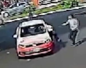 Câmera registra confusão entre agente da CMTU e motorista; assista