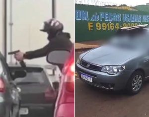 Homens são mortos dentro de carro no semáforo do Grêmio em Londrina