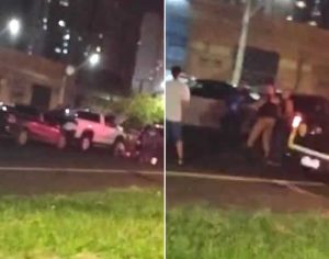 Engavetamento com oito veículos deixa dois feridos na PR-445 em Londrina