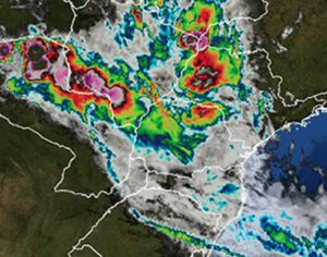 Inmet divulga alerta de chuvas intensas para Londrina e região