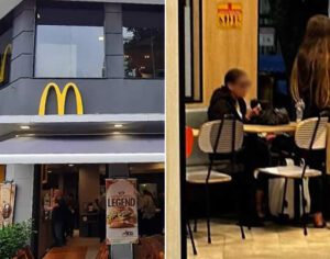 Mulheres moram há três meses em loja do Mc Donald’s no Leblon
