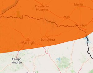 Inmet tem alerta para onda de calor em Londrina e região; veja as cidades