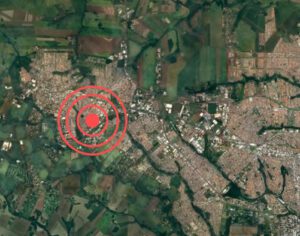 Cambé registra abalo sísmico com magnitude de 1,6 na Escala Richter